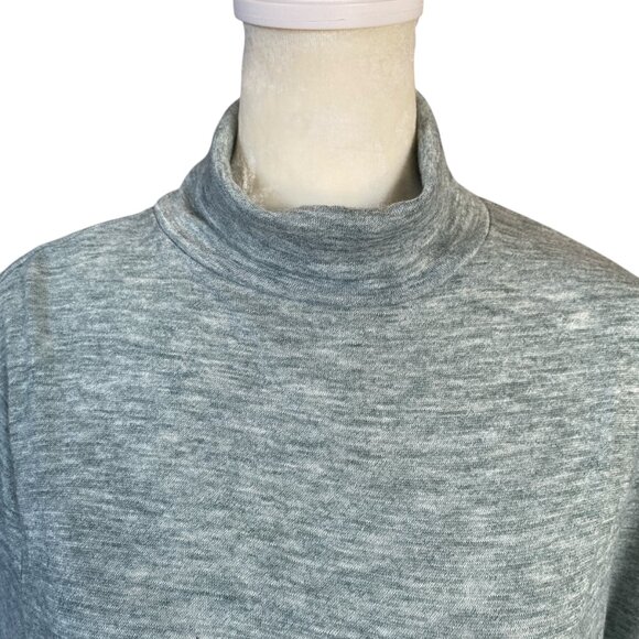 A New Day women's large pale green long sleeve stretchy turtleneck top - Picture 5 of 9